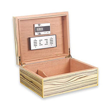 Minmin Cedar Cigar Mellow Idratante scatola portatile Piccolo Cigar Box, 300x240x120mm accessori del sigaro (Size : 300x240x120mm)