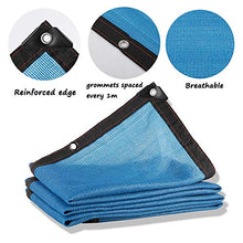 Rete ombreggiante Rete di Schermatura A 8 Pin Sole Mesh per Copertura Vegetale, Tessuto Resistente All'umidità in Tessuto All'ombra 80% Sunblock per Tetto Tettoia, Blu (Dimensioni : 2x6M)