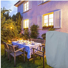 Coperture della sedia sedile ribaltabile copertura Giardino Outdoor antipolvere impermeabile resistente per i rifornimenti Prato mobilia del Patio Grey Mobili da giardino