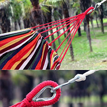 LTYD Ampia Letto in Tela di Cotone con Doppia Amaca. Camping Hamac. Altalena da Giardino. Hamak Addormentato Rede De Dormir