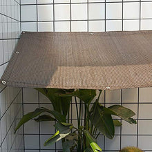 Rete ombreggiante Rete Colorante per caffè Balcone Schermo Recinto Privacy, Panno Ombreggiante per Gazebo, Serre, Tasso di Ombreggiamento 95% (Size : 2x2M)