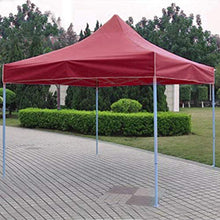 Gazebo di ricambio per gazebo, copertura impermeabile per gazebo, copertura superiore di ricambio per cortile, giardino, cortile, cortile, giardino, cortile esterno Rosso
