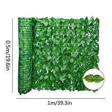 sympuk Schermo per Recinzione Privacy edera Artificiale Copertura antisbiadimento per Protezione UV protetta da Foglie Artificiali per Decorazioni Esterne Gardenecor Garden Very Well