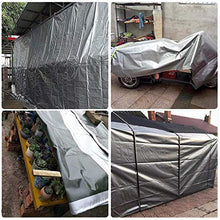 HLL Incatramata, Lacrima llarge Tarp riguardano la resistenza su due lati del rivestimento antipioggia panno incatramata tenda all'ombra delle piante pieghevole,5mx8m