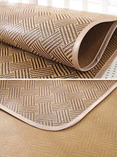 MBY Materassino in bambù, Bambini Scuola Materna Letto for Studenti Siesta Tappetino Speciale Culla Letto Dormitorio Stuoia, può Essere Personalizzato (Size : 50×120cm)