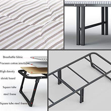 XJAXY Letto Pieghevole Semplice Portable Office Lounge Bed Home Guadagnare Siesta Piazze Culla, Portatile Pieghevole Ospite Letti con Ruote Facile Bagagli - Risparmio di Spazio