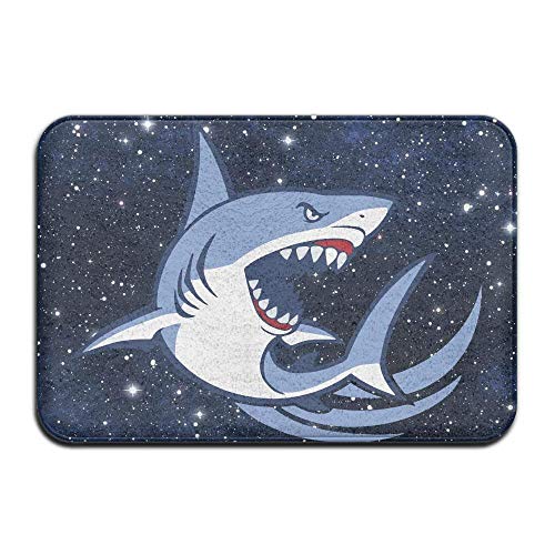 Wdskbg Shark Attack Non-Slip Indoor/Outdoor Door Mat rug for Health And Wellness Offices Bathroom zerbino 23.6