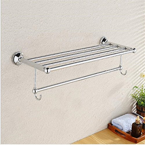 MBYW Portasciugamani Moderno Minimalista Portasciugamani Elegante per Il Bagno di Moda Portasciugamani in Acciaio Inox Mensola Bagno portasciugamani Ciondolo Hardware Europeo