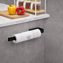 JS Portasciugamani Bagno Parete Porta Asciugamani Acciaio Inossidabile SUS304 Porta Salviette Appendi Cucina 40CM Spazzolato, Nero