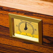 WangQ Scatola di sigari - Scatola di sigari in Legno di umidificatore Importato con Finestra di Legno di Cedro humidor (Color : A)