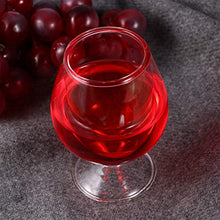 NUOBESTY Bicchiere di Vino Scherzo Giocattoli No Versare Bicchiere di Vino Pesce D'aprile Scherzo Ingannevole Puntello Rosso