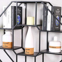 MoDi Vino Rack Vino Rack Muro di Ferro Parete Camera da Letto armadietto del Vino Appeso Creativo Reticolo Soggiorno pensile (L73x20xH73CM)