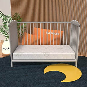 miasuite i sogni italiani Materasso per Culla Lupin Baby 60X125 Alto 14 CM SFODERABILE in WATERFOAM Poliuretano Ortopedico per Lettino
