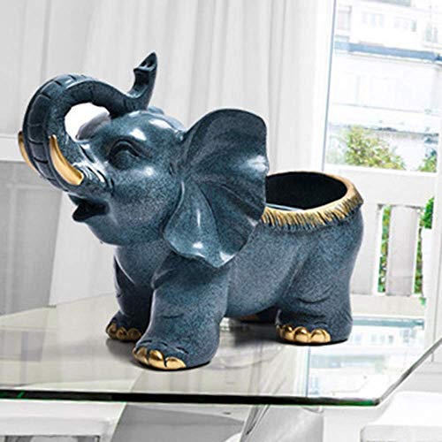 LGR Resina Europea Artigianato Ornamenti Decorazioni Soggiorno Mobile TV armadietto del Vino Ingresso mobili per la casa Come l'alloggiamento 29 * 15,5 * 21,5 cm Giorno