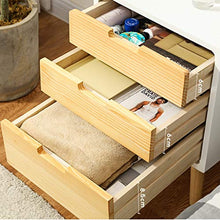 Comodini Nordic tavoli in Legno End 3 cassetto del Comodino End Table Mobili Camera da Letto Comodino Bagagli Basket Comodini Comodini Letto (Color : Brown)