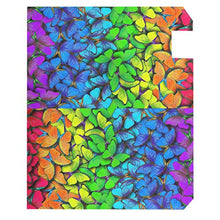 Arcobaleno Farfalla Morpho Colorato Casella Postale Copre Magnetico Giardino Cantiere Decorazione Casa Dimensioni Standard 53,3 cm x 45,7 cm