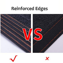 Copertura Reticolato per Tende da Sole Resistente al 90%, Panno per Protezione Solare Nero per Cortili Esterni E Sabbia per attività All'aperto (Size : 4m×6m)