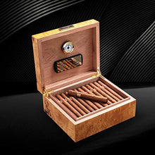 Liang Yu Scatola di sigari - Idratante umidificante Humidor for Box in Legno di Cedro Umido di Grande capacità Dimensioni: 270x228x15mm Cedro Spagnolo Contenitore di immagazzinaggio