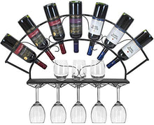 Chensd Bottiglia di Vino Vino Rack Muro di Ferro battuto cremagliera Vino Rack Decorazioni Europea scaffalature Calice cremagliera Muro impiccagione Decorazioni per la casa (Size : 80 * 13 * 40)
