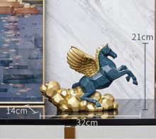 SUNTAOWAN Decorazioni Arte Artigianato Cavallo Wine Cooler utilità Decorazione Vino Rack Sala da Pranzo Armadio Tavolo TV