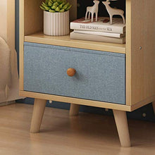 Comodino da comodino comodino in legno comodino con cassetti in tessuto camera da letto camera da letto notturno tavolo fine tavola edoro da bagno piccolo armadio di stoccaggio decorazione decorazione