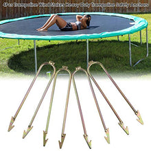 Ancoraggio A Terra Da Giardino Chiodi Della Tenda Dell'ancoraggio A Terra Picchetti Di Rinforzo Per Trampolini In Acciaio Inossidabile Antivento 4 Pezzi Ancoraggio Di Sicurezza Ad Alte Prestazioni