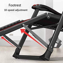 BJH Sedia Pieghevole Sedia Portatile Regolabile Supporta 200kg Sedia Pieghevole Zero Gravity Sedie reclinabili Sedie a Sdraio Poltrona da Giardino