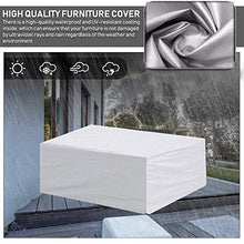 Fodere per mobili da giardino Rettangolari impermeabili 200x160x70cm, Fodere per mobili da giardino per esterni, Fodere per mobili da esterno, Set di mobili resistenti alla pioggia e alla polvere