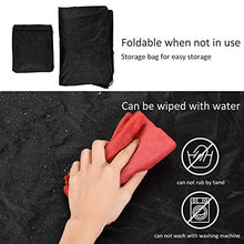 Wilxaw Copertura Mobili da Giardino Telo Protettivo, Copertura Tavolo da Giardino Telo Impermeabile Anti-UV, 210D Oxford Copertura Antipolvere per Esterni Patio, 180 * 120 * 74cm (Rettangolo)