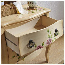 QJL_ANA Moderna semplicità Stile Antico Comodino Cassettiera Tabella di Legno del Governo dei cassetti Slim Mobili Laterale Camera da Letto Ingresso, in Legno, Soggiorno Camera da Letto cassettiera