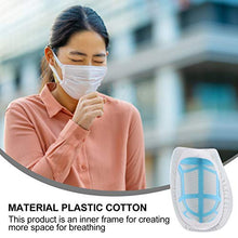 Artibetter 2 Set Rivestimento Viso Supporto Interno Riutilizzabile Lavabile Viso Paradenti Telaio di Supporto Copertura Viso Fai da Te Staffa Rossetto con Copertura in Tessuto per Donna Uomo