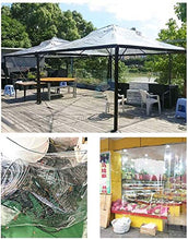 CXF Trasparente Ispessimento Antipioggia Panno di Plastica 100% Impermeabile, Occhielli, All'aperto, Cortile, Copertura Vegetale, Formato può Essere Adattato, (Size : 1.4x1.7m)