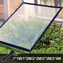 zhoufeng Telone Impermeabile Trasparente Film telone baldacchino Uccello di Prova del Parabrezza Succulente Garden PE Raincoat Strumento Panno Isolante Shed antigelo (Colore : 2X3m)