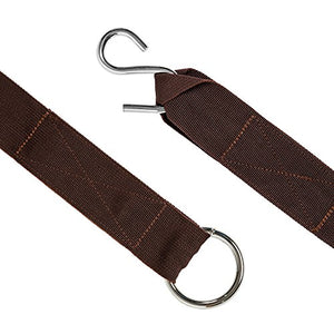 TecTake Set Completo di Fissaggio per amache - 640 cm - Portata Massima: 200 kg - Marrone -