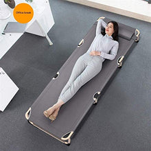 FGVDJ Sedia Pieghevole Leggera, Sedia a Sdraio Struttura Letto Struttura Letto Regolabile Letto Pieghevole Letto in Una Scatola Letto Matrimoniale Telaio Letto Attrez