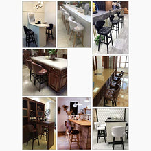 Seggiola da bar Sgabello da bar per cucina Sgabelli da bar in finta pelle Adatto per la cucina Family Breakfast Cafe Bar Office Mall Adatto per soggiorno, camera da letto, bar, colazi ( Color : D )