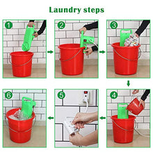 YUEBAOBEI Lavatrice Portatile Piccola Mini Mano Compatta Lavatrice Semi Automatica Lavanderia Perfetto per Casa Appartamento Dormitorio Camper Viaggi d'Affari Viaggi d'Affari,Rosso