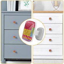 Tavola periodica 4 PCS Pomelli per Porta, Pomolo per Mobile, Pomelli per Mobili con Viti, Maniglia per Armadietto, Pomelli per Porta, Pomelli per Cassetti per Porta, Armadio, Cassetto e Credenza