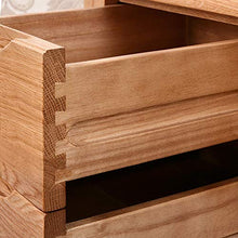 Comodino Casa Camera Accessori Ufficio Universitaria Legno Comodino White Oak Comodino con 2 cassetti - Comodino Mobili può Essere posizionato sullo Studio, Camera da Let