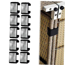 NaisiCore Clip Couch Sofa Connect Clamps 6 Centimetri Mobili di plastica della Clip Usato per Il Giardino terrazze Decorazione Domestica 10PCS