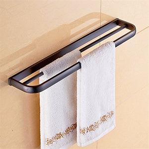 MBYW Portasciugamani Moderno Portasciugamani Elegante per Il Bagno di Moda Portasciugamani Antico in Rame Dorato Antico portasciugamani Hardware Bagno Ciondolo portasciugamani Europeo (56FB)