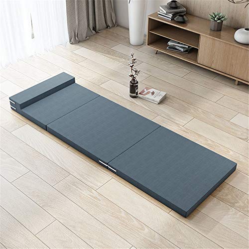 NEHARO Materasso Pad Domestica Materasso di economia di Spazio futon Divano Letto for Gli Ospiti o Multifunzione Spugna Pieghevole Tappetino Lettino da Viaggio Materasso Pieghevole e Portatile