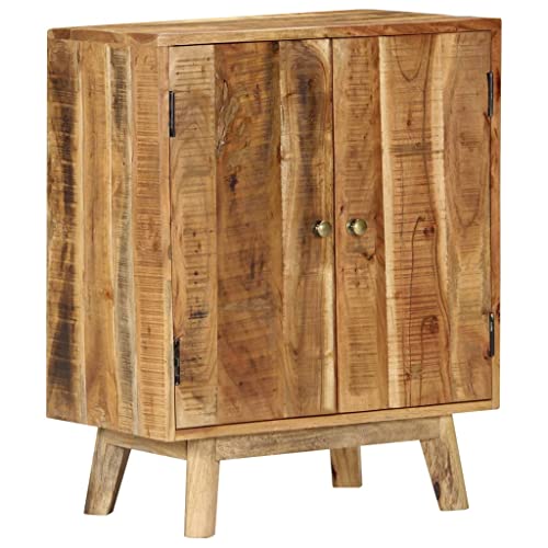 vidaXL Credenza 60x35x74 cm in Legno di Mango Grezzo