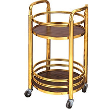 MEI XU Carrelli di Stoccaggio Rack Merci - Beauty Tool Rack Carrello da tè Mobile Carrello da Vino Snack Car Hotel Carrelli di Utilità (Colore : B, Dimensioni : 40 * 40 * 77cm)
