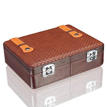 Liang Yu Umidificatori for sigari - Umidificatori Portatili for sigari da 30 scatole di Sigarette Portatili Cedro Spagnolo Contenitore di immagazzinaggio