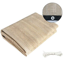 Yagosodee Telo Ombreggiante con Occhielli Telo Protezione Solare per Giardino Patio Balcone Fiori Piante (1X1.8)