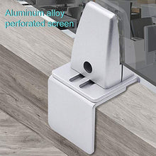 MIAOLEIE Privacy Screen Clip Office Desk Supporto Divider Morsetto Separè Clip per Escursioni Separè Foothold 2 Pz