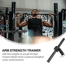 BESPORTBLE Avambraccio Polso Dispositivo di Addestramento LAT Pull Down Bar Tricipiti Pulldown Bar Cuscinetto di Peso Corda per La Forza del Braccio di Formazione Attrezzature per Il Fitness