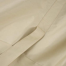 Borsa portaoggetti per esterni, cuscino da patio, tessuto Oxford 210D, impermeabile, per mobili da giardino, extra large, con manici e cerniera