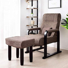 CDFC Ergonomico reclinabile Beach Lazy Accogliente Sedia a Sdraio Giardino Patio Salotto Salotto sedie da Giardino Pranzo Sedia da Pranzo Sun Lounge Sedia Easy Sedia Relax Sedia Lazy di